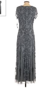 Pisarro Nights Beaded Cocktail Dress Size 8